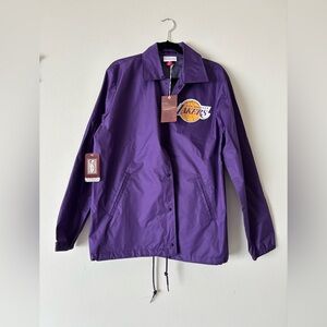 Mitchell & Ness NBA Lakers Windbreaker Jacket Size M